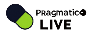 Pragmatic Play Live Provider-Logo mit Limettengr&uuml;n-Akzent