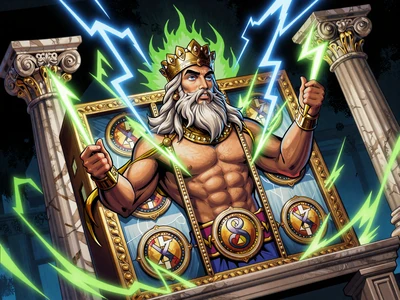 Gates of Olympus Slot mit Zeus und Blitzschlag-Effekten