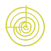 Fibonacci-Spirale in Gelb f&uuml;r Fibonacci Strategie