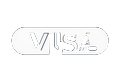 Visa Zahlungslogo auf dunklem Pill-Hintergrund